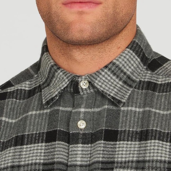 Barbour Deltan Plaid Button-Up Shirt - Picture 6 of 15